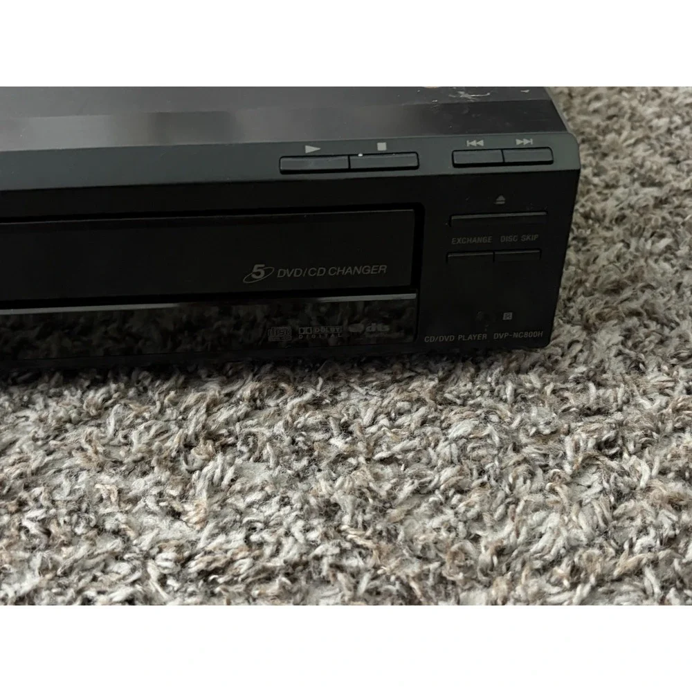 Sony 5 Disc Changer Player Carousel (DVP-NC800H DVD/CD (HDMI)) No Remote Works